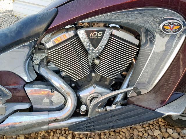 5VPSD36D183003624 - 2008 VICTORY MOTORCYCLES VISION DEL BURGUNDY photo 7