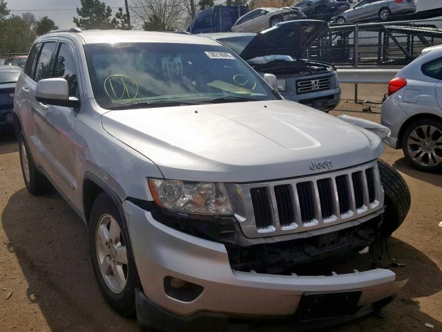 1J4RR4GG3BC533009 - 2011 JEEP GRAND CHER SILVER photo 1