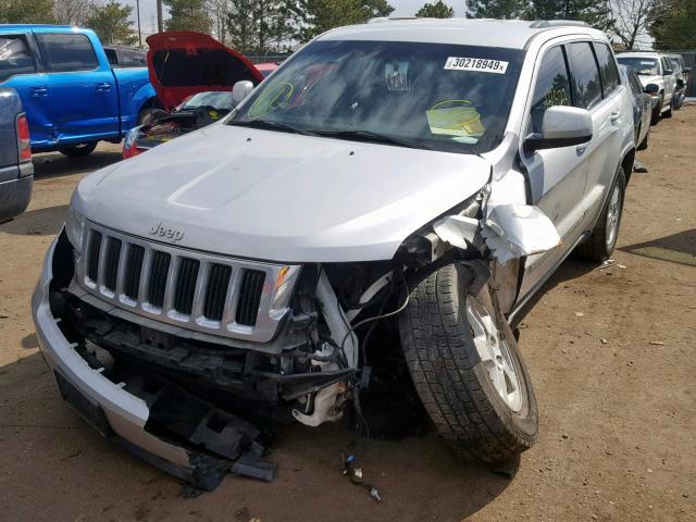 1J4RR4GG3BC533009 - 2011 JEEP GRAND CHER SILVER photo 2