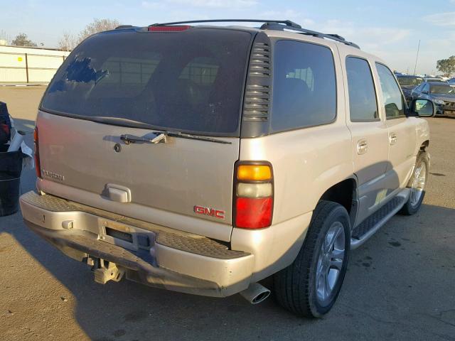 1GKEK63U34J283225 - 2004 GMC YUKON DENA TAN photo 4