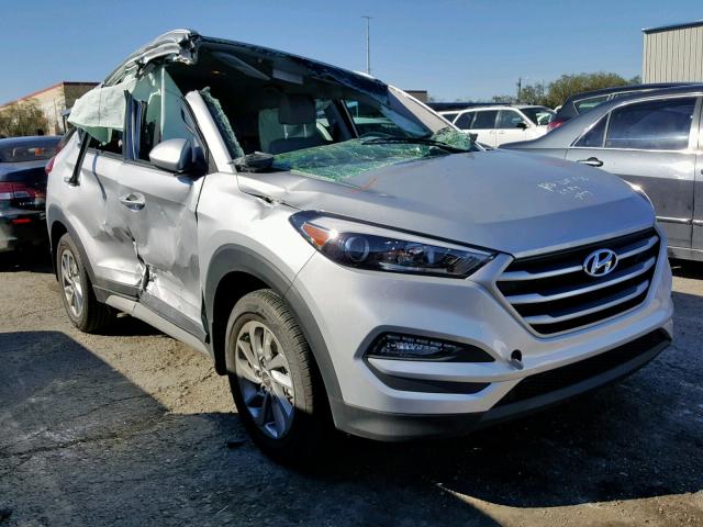 KM8J33A43JU740436 - 2018 HYUNDAI TUCSON SEL SILVER photo 1