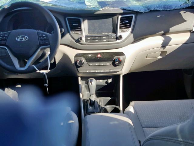 KM8J33A43JU740436 - 2018 HYUNDAI TUCSON SEL SILVER photo 9