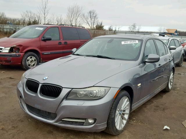 WBAPL5C5XBA917225 - 2011 BMW 335 XI GRAY photo 2