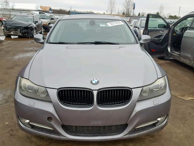 WBAPL5C5XBA917225 - 2011 BMW 335 XI GRAY photo 9