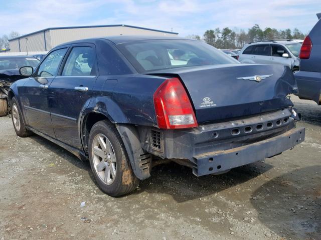 2C3LA43R27H893682 - 2007 CHRYSLER 300 BLUE photo 3