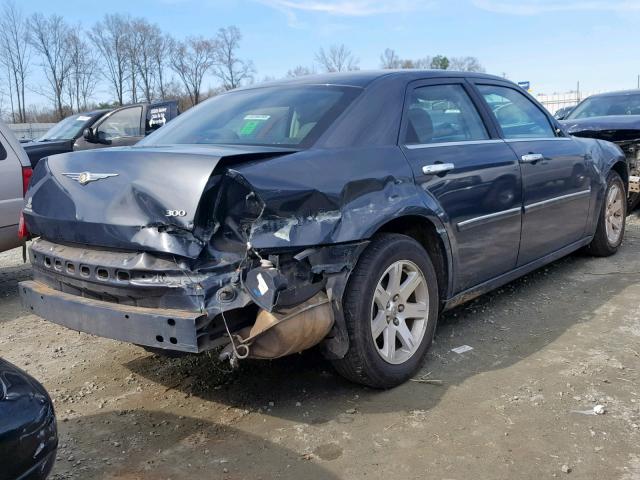 2C3LA43R27H893682 - 2007 CHRYSLER 300 BLUE photo 4