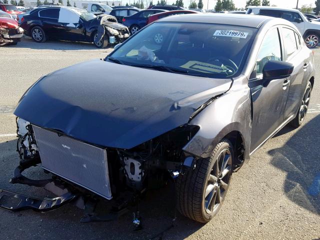 3MZBN1L31JM266483 - 2018 MAZDA 3 TOURING GRAY photo 2