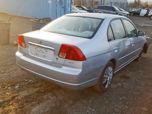 2HGES26872H561918 - 2002 HONDA CIVIC EX 银色 照片 4