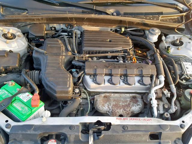 2HGES26872H561918 - 2002 HONDA CIVIC EX 银色 照片 7