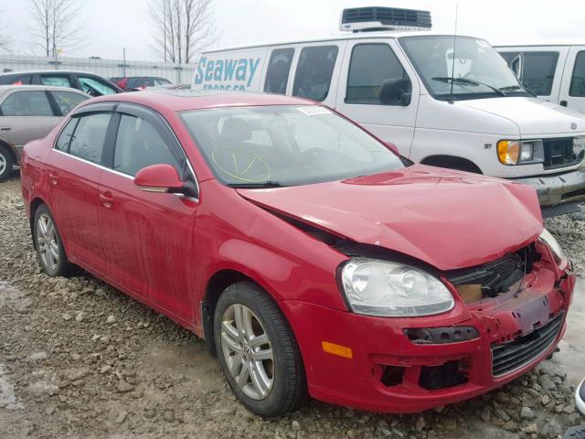 3VWST71K76M007426 - 2006 VOLKSWAGEN JETTA TDI RED photo 1