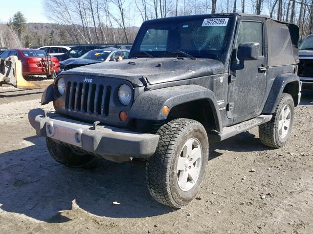 1J4AA5D12AL133614 - 2010 JEEP WRANGLER S შავი ფოტო 2