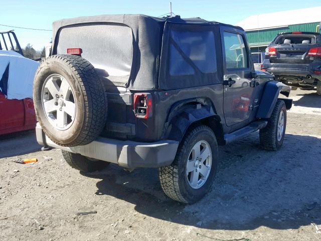 1J4AA5D12AL133614 - 2010 JEEP WRANGLER S შავი ფოტო 4