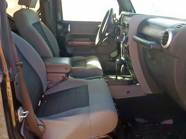 1J4AA5D12AL133614 - 2010 JEEP WRANGLER S შავი ფოტო 5