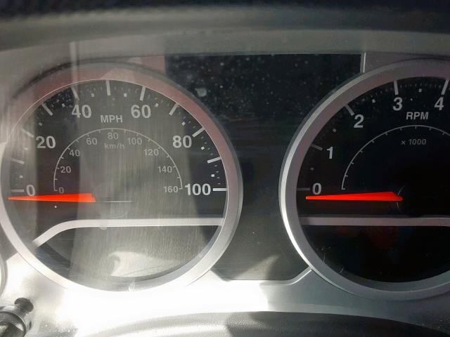 1J4AA5D12AL133614 - 2010 JEEP WRANGLER S შავი ფოტო 8