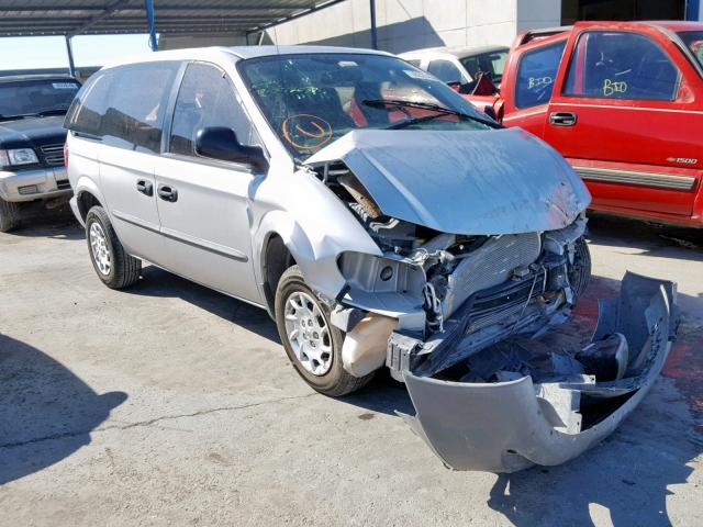 1C4GJ25342B581388 - 2002 CHRYSLER VOYAGER SILVER photo 1