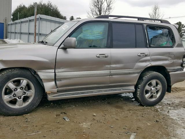 JTEHT05J462092475 - 2006 TOYOTA LAND CRUIS GRAY photo 9