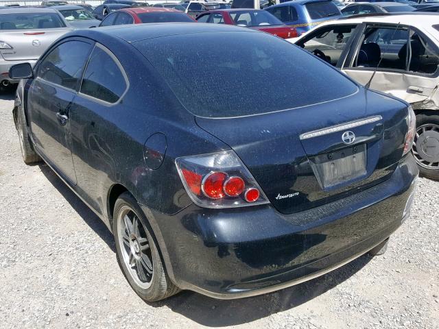JTKDE167X80232302 - 2008 TOYOTA SCION TC BLACK photo 3