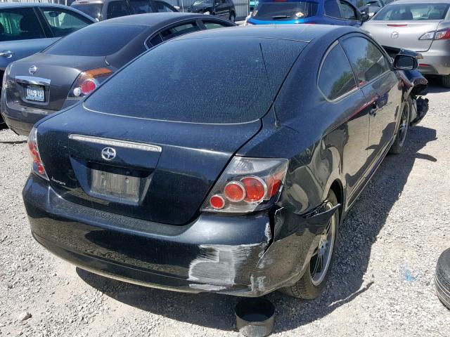 JTKDE167X80232302 - 2008 TOYOTA SCION TC BLACK photo 4