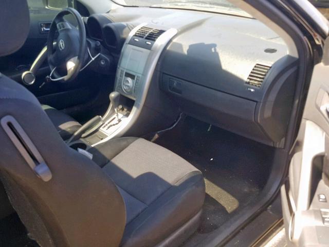 JTKDE167X80232302 - 2008 TOYOTA SCION TC BLACK photo 5