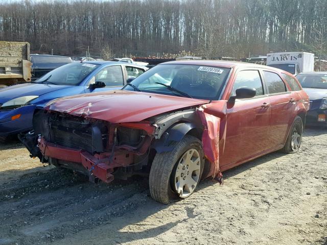 2D8FV47T17H662597 - 2007 DODGE MAGNUM SE RED photo 2