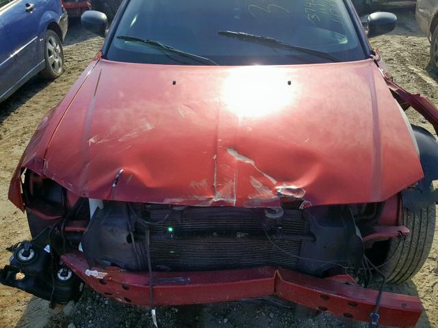 2D8FV47T17H662597 - 2007 DODGE MAGNUM SE RED photo 7