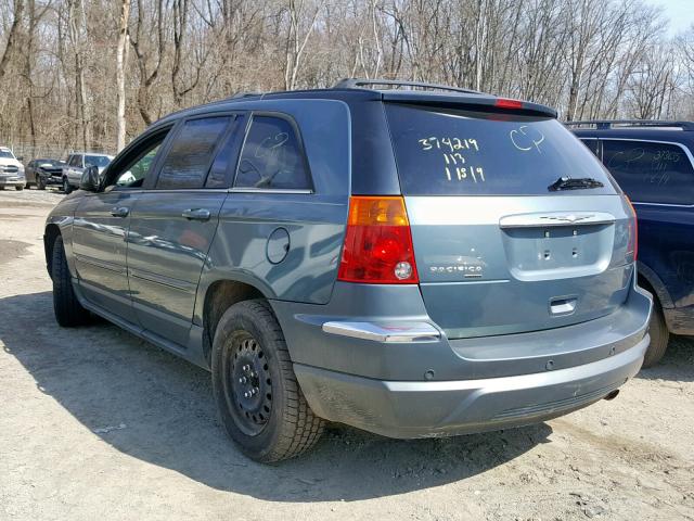 2A8GF784X6R749974 - 2006 CHRYSLER PACIFICA L GREEN photo 3