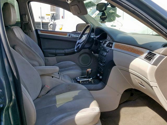 2A8GF784X6R749974 - 2006 CHRYSLER PACIFICA L GREEN photo 5