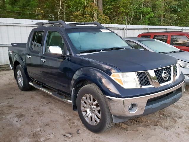 1N6AD07U16C457261 - 2006 NISSAN FRONTIER C BLUE photo 1