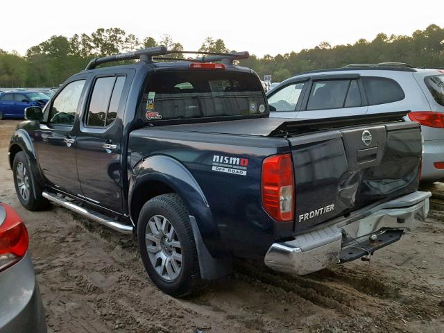 1N6AD07U16C457261 - 2006 NISSAN FRONTIER C BLUE photo 3