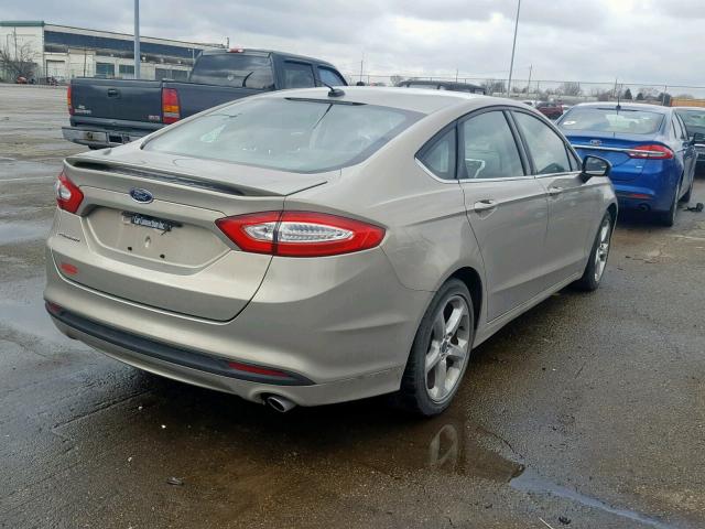 3FA6P0G75GR118456 - 2016 FORD FUSION S TAN photo 4