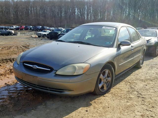 1FAFP55293A276372 - 2003 FORD TAURUS SES GRAY photo 2