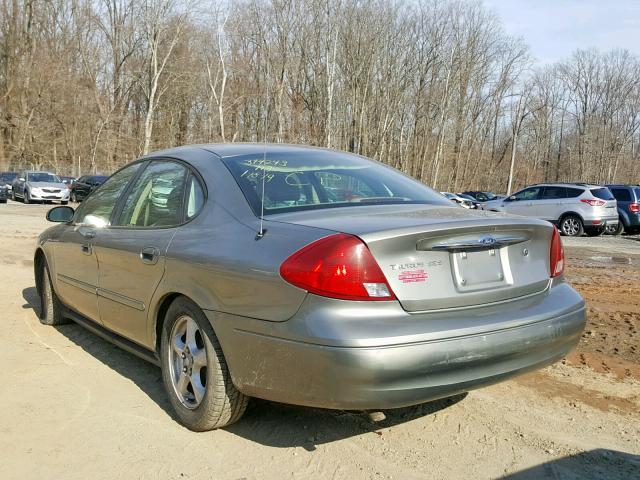 1FAFP55293A276372 - 2003 FORD TAURUS SES GRAY photo 3