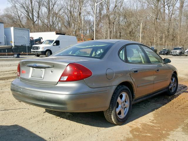 1FAFP55293A276372 - 2003 FORD TAURUS SES GRAY photo 4