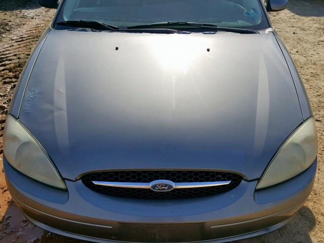 1FAFP55293A276372 - 2003 FORD TAURUS SES GRAY photo 7