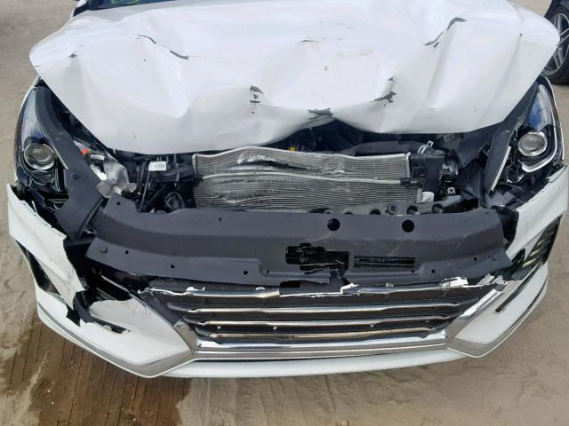 5NPE34AF6JH645179 - 2018 HYUNDAI SONATA SPO WHITE photo 9