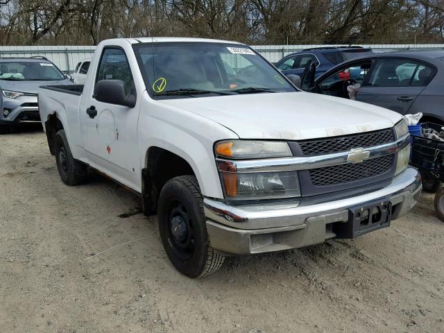 1GCCS148368271819 - 2006 CHEVROLET COLORADO WHITE photo 1