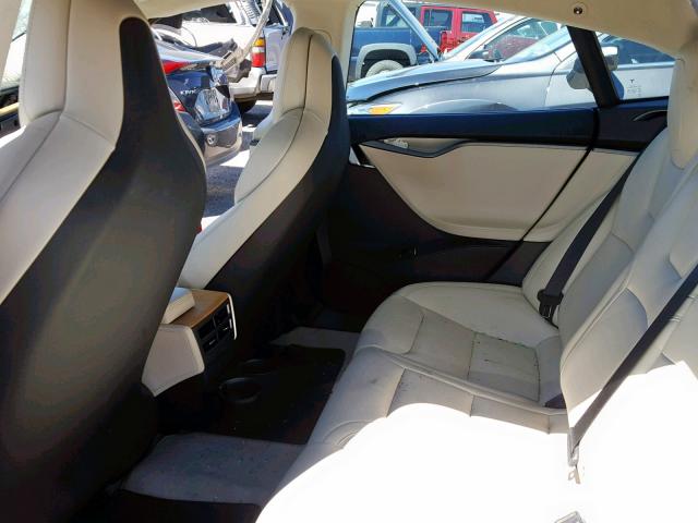 5YJSA1E20JF273447 - 2018 TESLA MODEL S წითელი ფოტო 6