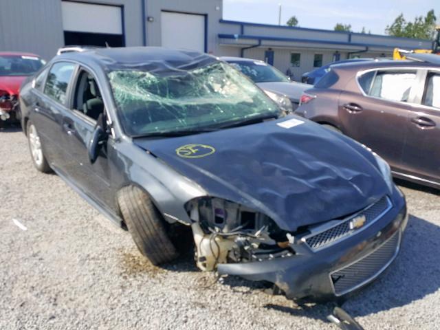 2G1WB5E3XF1127364 - 2015 CHEVROLET IMPALA LIM GRAY photo 1