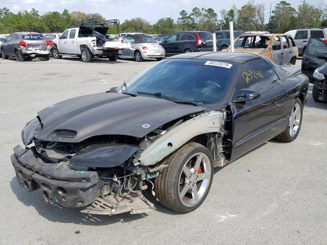 2G2FV22G512143774 - 2001 PONTIAC FIREBIRD F BLACK photo 2