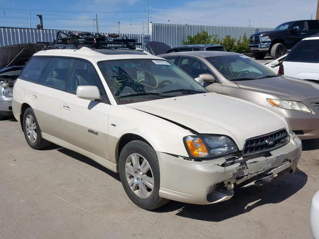 4S3BH896047603132 - 2004 SUBARU LEGACY OUT WHITE photo 1