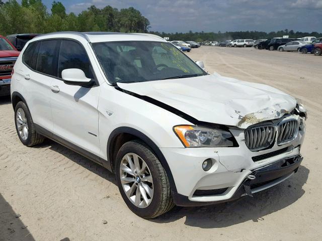 5UXWX9C55D0D04319 - 2013 BMW X3 XDRIVE2 WHITE photo 1