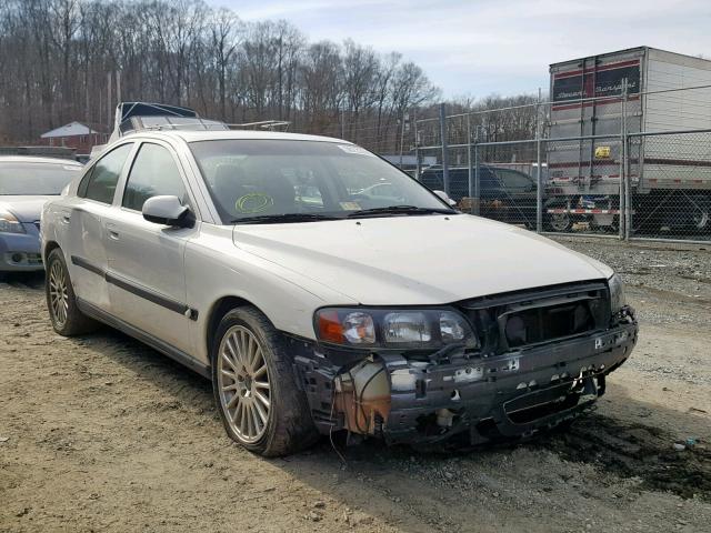 YV1RS58D022174576 - 2002 VOLVO S60 2.4T WHITE photo 1