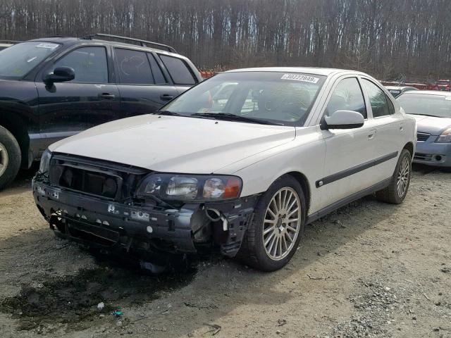 YV1RS58D022174576 - 2002 VOLVO S60 2.4T WHITE photo 2