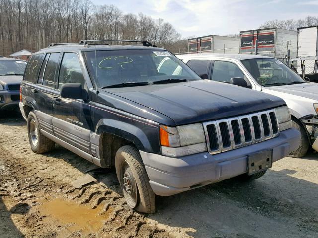 1J4GZ58S3TC321583 - 1996 JEEP GRAND CHER BLACK photo 1