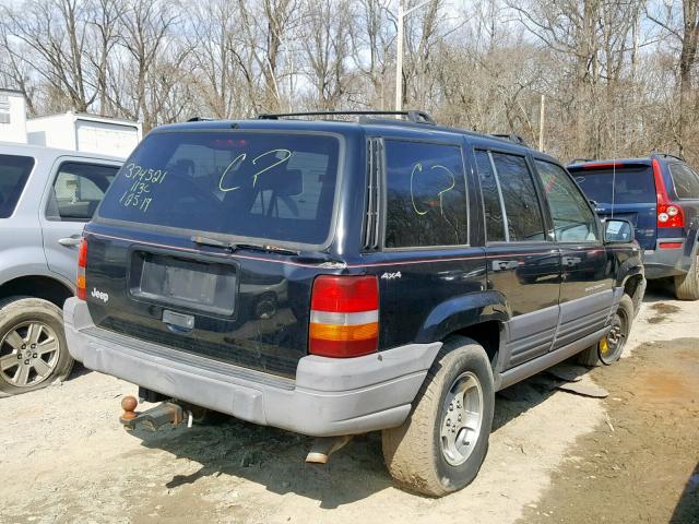 1J4GZ58S3TC321583 - 1996 JEEP GRAND CHER BLACK photo 4