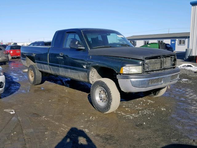 3B7KF23731G772033 - 2001 DODGE RAM 2500 GREEN photo 1