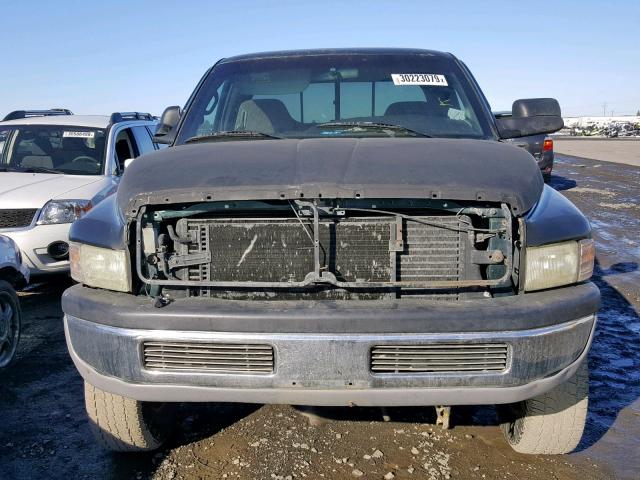 3B7KF23731G772033 - 2001 DODGE RAM 2500 GREEN photo 9