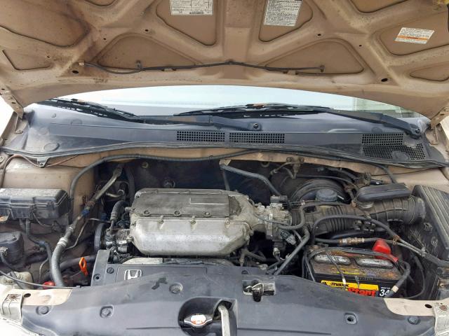 2HKRL18531H609480 - 2001 HONDA ODYSSEY LX TAN photo 7