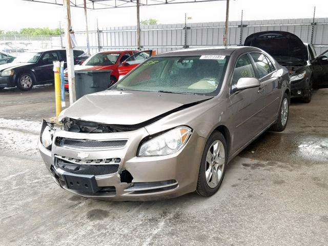1G1ZC5E1XBF358700 - 2011 CHEVROLET MALIBU 1LT ოქროსფერი ფოტო 2