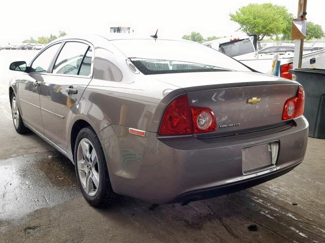 1G1ZC5E1XBF358700 - 2011 CHEVROLET MALIBU 1LT ოქროსფერი ფოტო 3